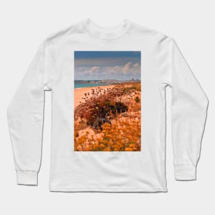 Praia dos Salgados Beach The Algarve Portugal Long Sleeve T-Shirt